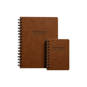 PU Leather A4 & A6 Spiral & Hard Bind Notebooks