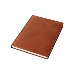 genuine leather A5 Hard Bind Notebook
