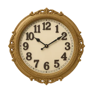 traditional wall clock